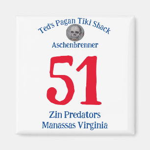 Íman Pagan Tiki Shack Zin Predators Manassas VA
