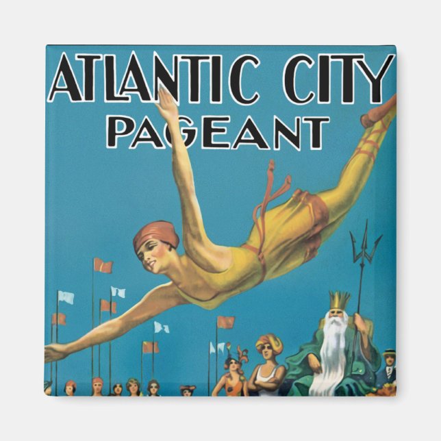 Íman Pageant de Atlantic City (Frente)
