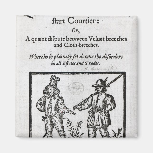 Íman Página de título 'A Quip for an Upstart Courtier' (Frente)