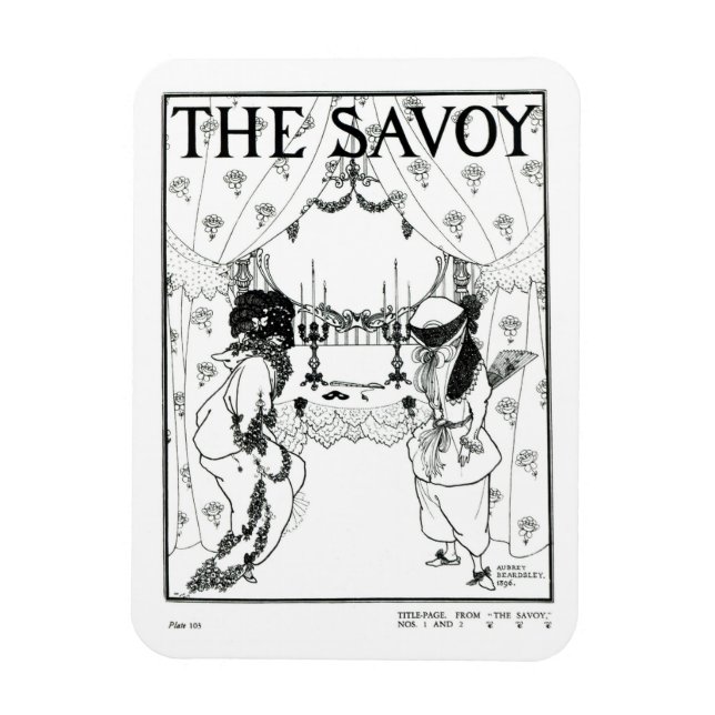 Íman Página do título de "O Savoy" n. º 1 e n. º 2, 189 (Vertical)
