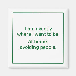 Íman Página inicial (verde)