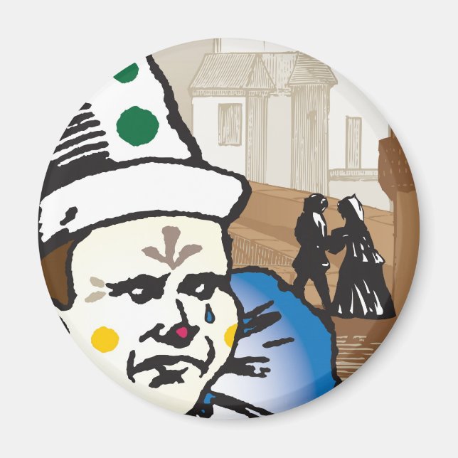 Íman Pagliacci, Ópera (Frente)