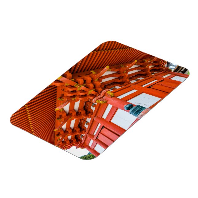 Íman Pagoda perspectiva ascendente, Miyajima (Left Side)