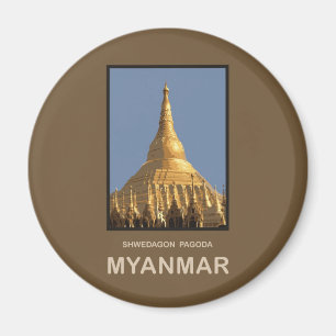 Íman Pagode Yangon Myanmar de Shwedagon