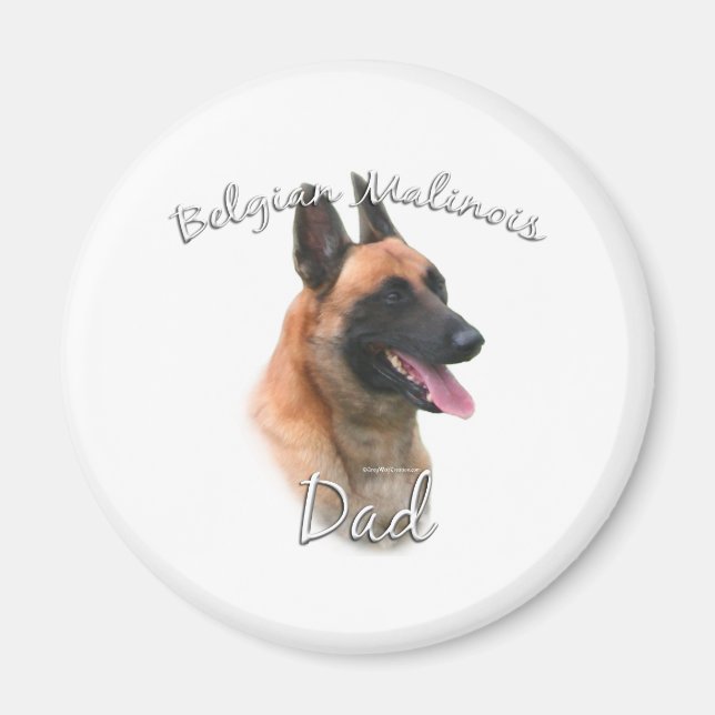 Íman Pai 2 da Bélgica Malinois (Frente)