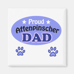 Íman Pai Affenpinscher Orgulhoso