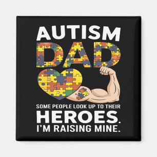 Íman Pai Autismo Algumas Pessoas Procuram Seus Heróis A