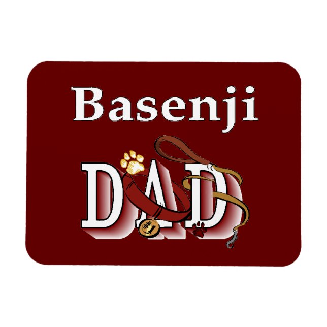 Íman Pai Basenji (Horizontal)