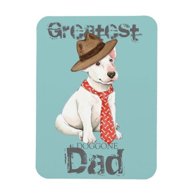 Íman Pai Bull Terrier (Vertical)