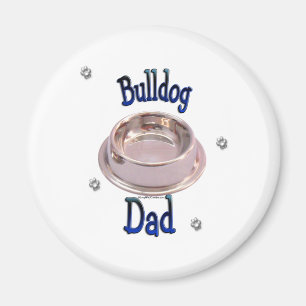Íman Pai Bulldog - Personalizado