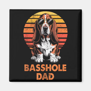Íman Pai cachorro Hound Retro Legal Engraçado Dono de c