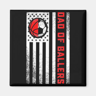 Íman Pai da Bandeira Americana dos Craques Basquetebol 