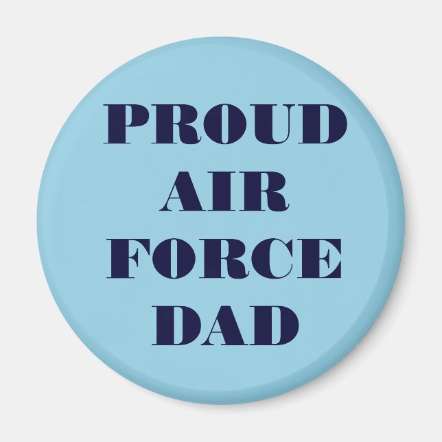 Íman Pai da Força Aérea Orgulhosa do Magnet (Frente)
