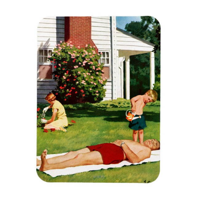 Íman Pai de Água (Vertical)