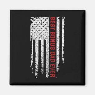 Íman Pai De Bônus Ever American Flag Dia de os pais Gif