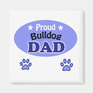 Íman Pai de Buldogue Orgulhoso