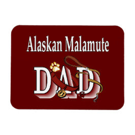 Íman Pai de Cachorro Malamute no Alasca