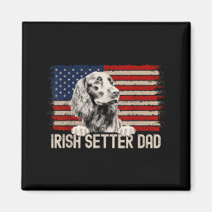 Íman Pai de Cachorro Sempre Bandeira Americana - Pai de