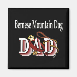 Íman pai de cão da montanha bernês