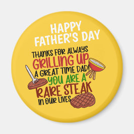 Íman Pai de chef Engraçado Personalizado