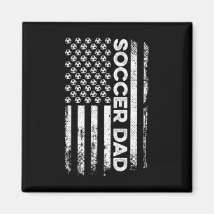 Íman Pai de Futebol Bandeira Americana Patriótico Dia d