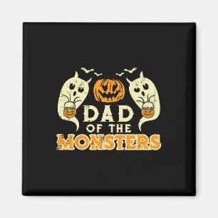 Íman Pai De Halloween De Monstros Engraçados Figurinos