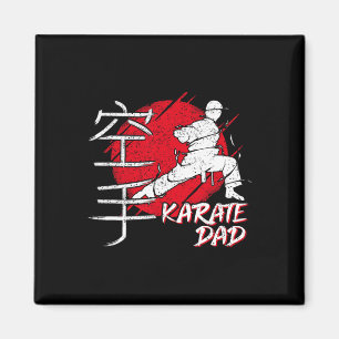 Íman Pai de Karate Fonte Sol Japonês Karate Dojo Artes