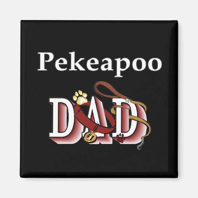 Íman pai de pekeapoo (Frente)