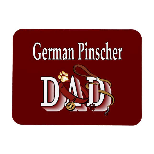 Íman Pai de Pinscher Alemão (Horizontal)