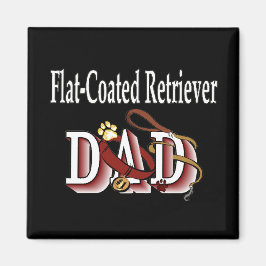 Íman pai de recuperação com revestimento plano