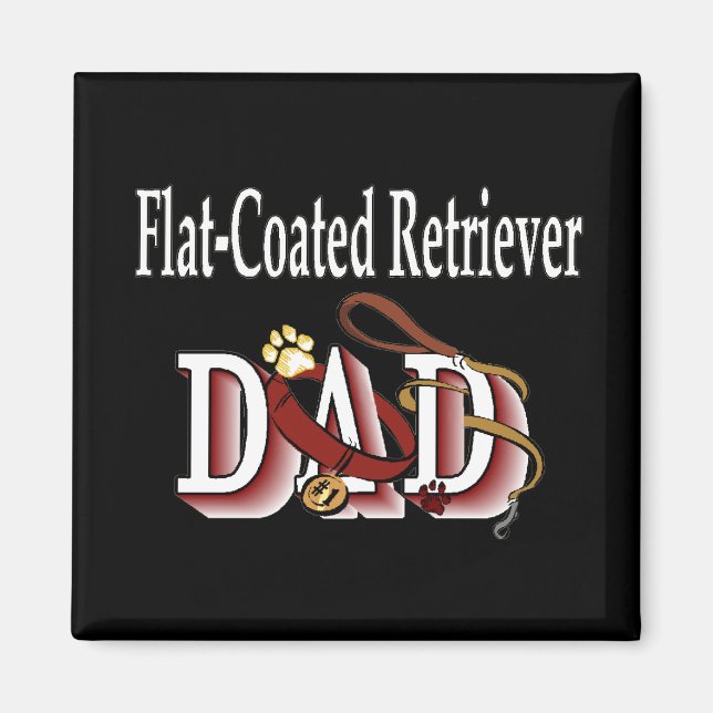 Íman pai de recuperação com revestimento plano (Frente)