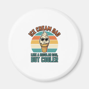 Íman Pai de Sorvete Vintage Camisa do Pai do Resfriador