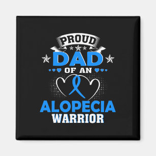 Íman Pai De Um Guerreiro Da Alopecia