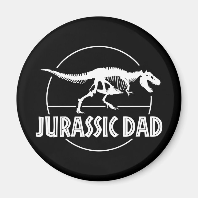 Íman Pai Dinossauro Jurássico (Frente)