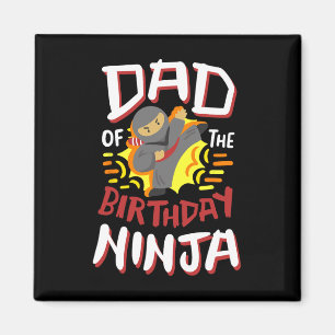 Íman Pai Do Bairthday Ninja Karate Kids Bday Party F