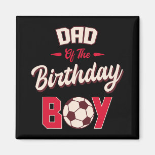 Íman Pai do menino de aniversário jogador de futebol fe
