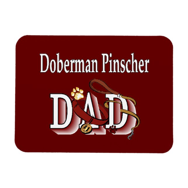 Íman Pai Doberman Pinscher (Horizontal)