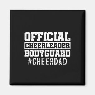 Íman Pai Engraçado Cheerleader Oficial do Papa Bodyguar