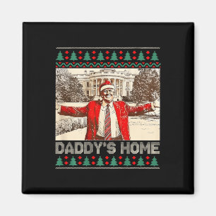 Íman Pai Engraçado Trump Horário de Natal Pajam