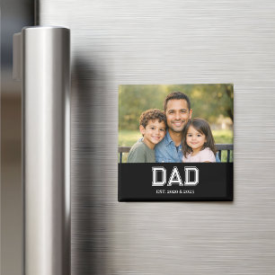 Íman Pai Estabelecido Fotografia Tipografia Moderna Pre