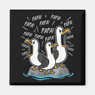 Íman Pai Gaivota Papai Gaivota Engraçado Dia dos Pais H