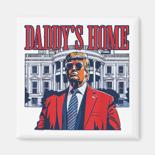 Íman Pai Home Trump Presente de Trump na Casa Branca