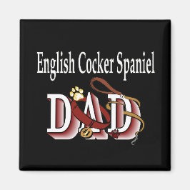 Íman Pai Inglês Cocker Spaniel Magnet