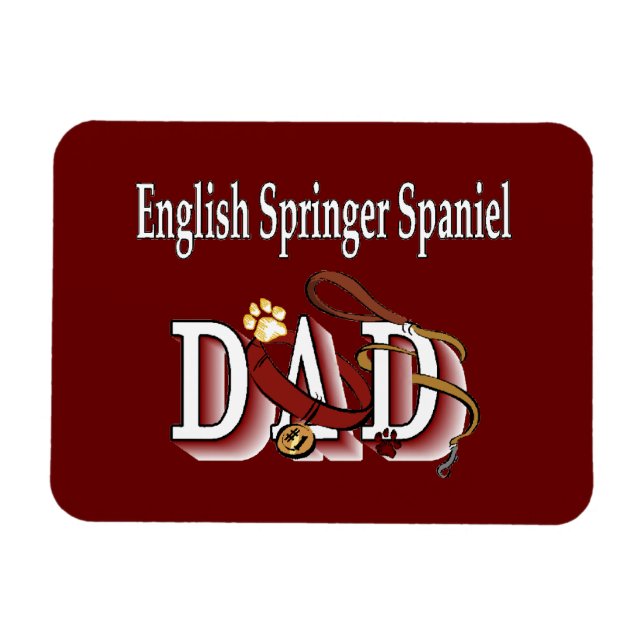 Íman Pai Inglês Springer Spaniel (Horizontal)