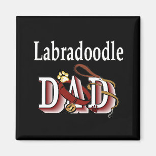 Íman pai Labradoodle Magnet