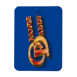 Íman Pai Laranja 3D