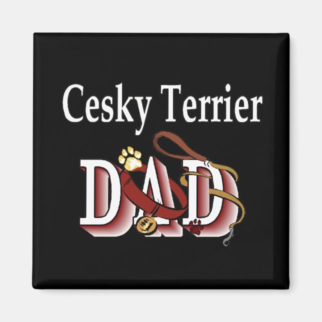 Íman Pai Magnet Cesky Terrier (Frente)