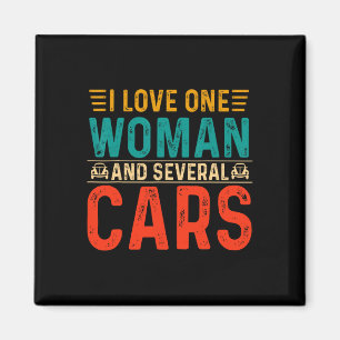 Íman Pai Mecânico Eu Amo Uma Mulher E Vários Carros M
