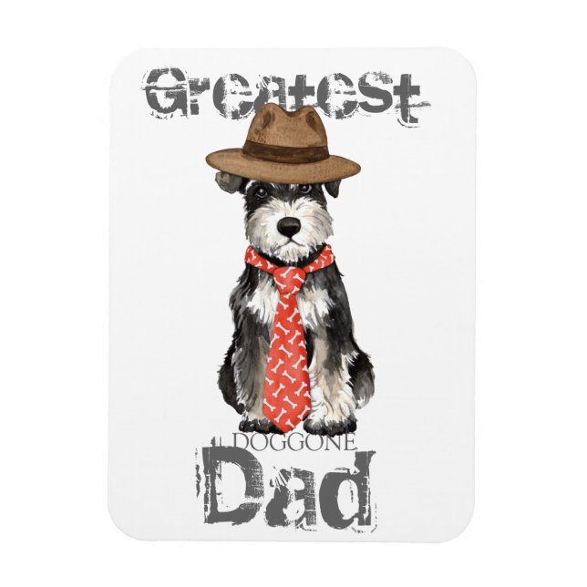 Íman Pai Miniatura Schnauzer (Vertical)