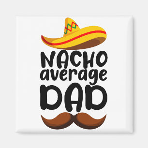 Íman Pai Nacho Médio Cinco de Mayo Papai Mexicano
